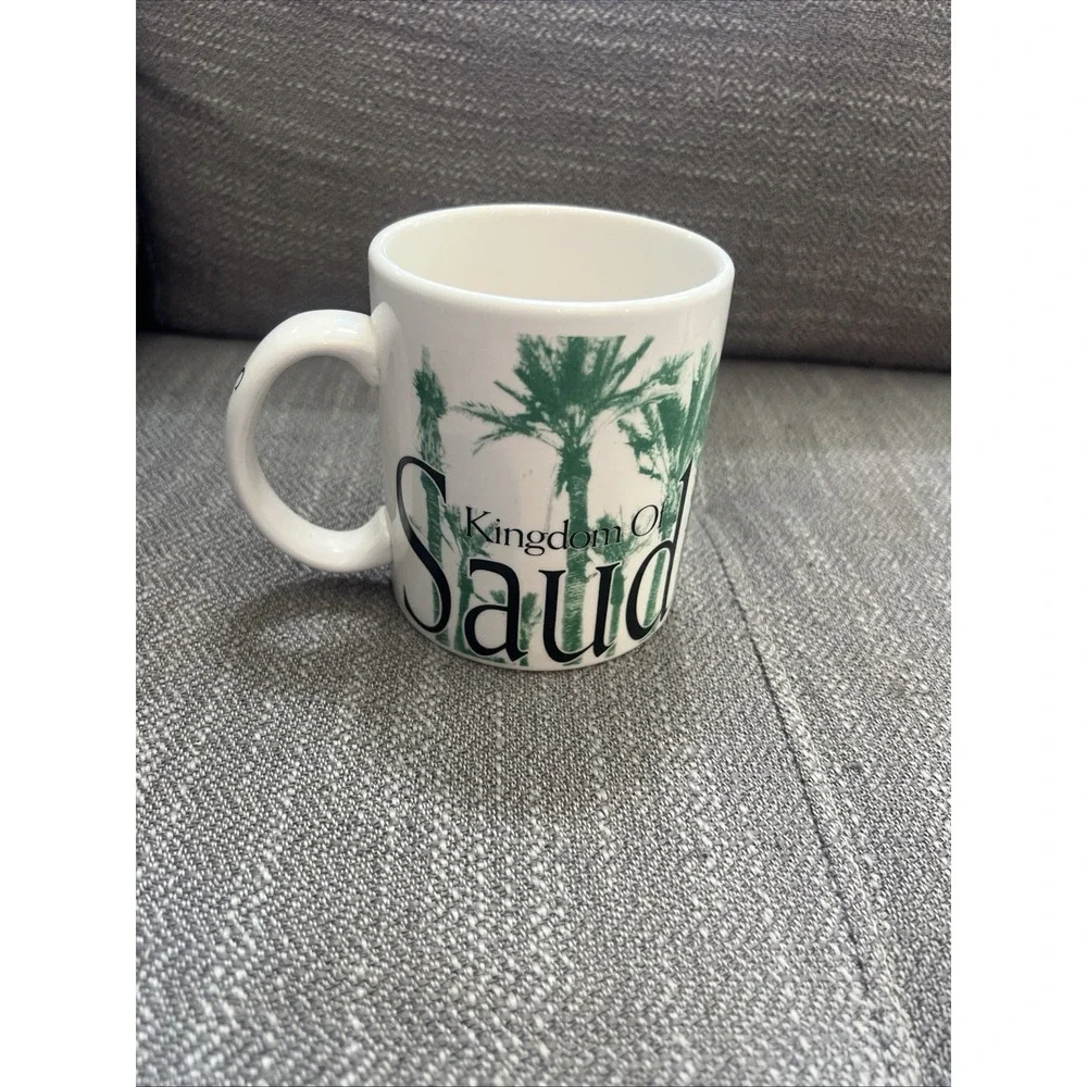STARBUCKS Kingdom Of Saudi Arabia City Mug Collector Series 14oz Coffee Cup